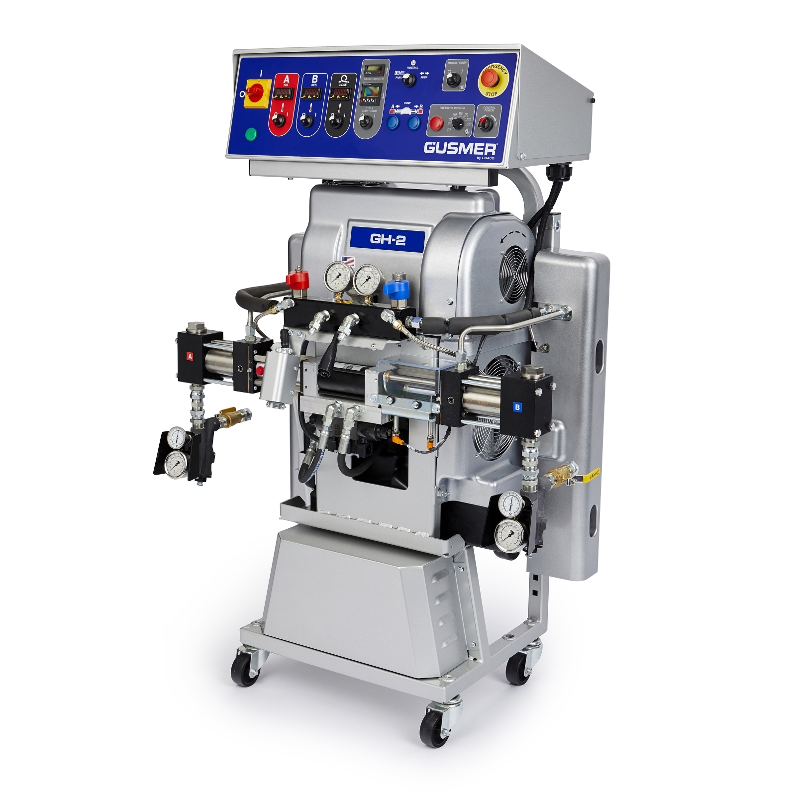 Gusmer GH-2 Proportioner Package, 10 kW, 230 V, 1PH